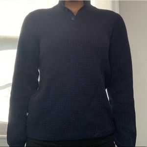 Navy Blue Knit sweater
